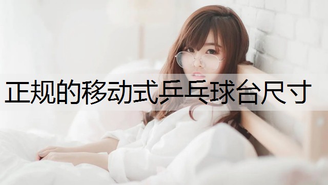正规的移动式乒乓球台尺寸
